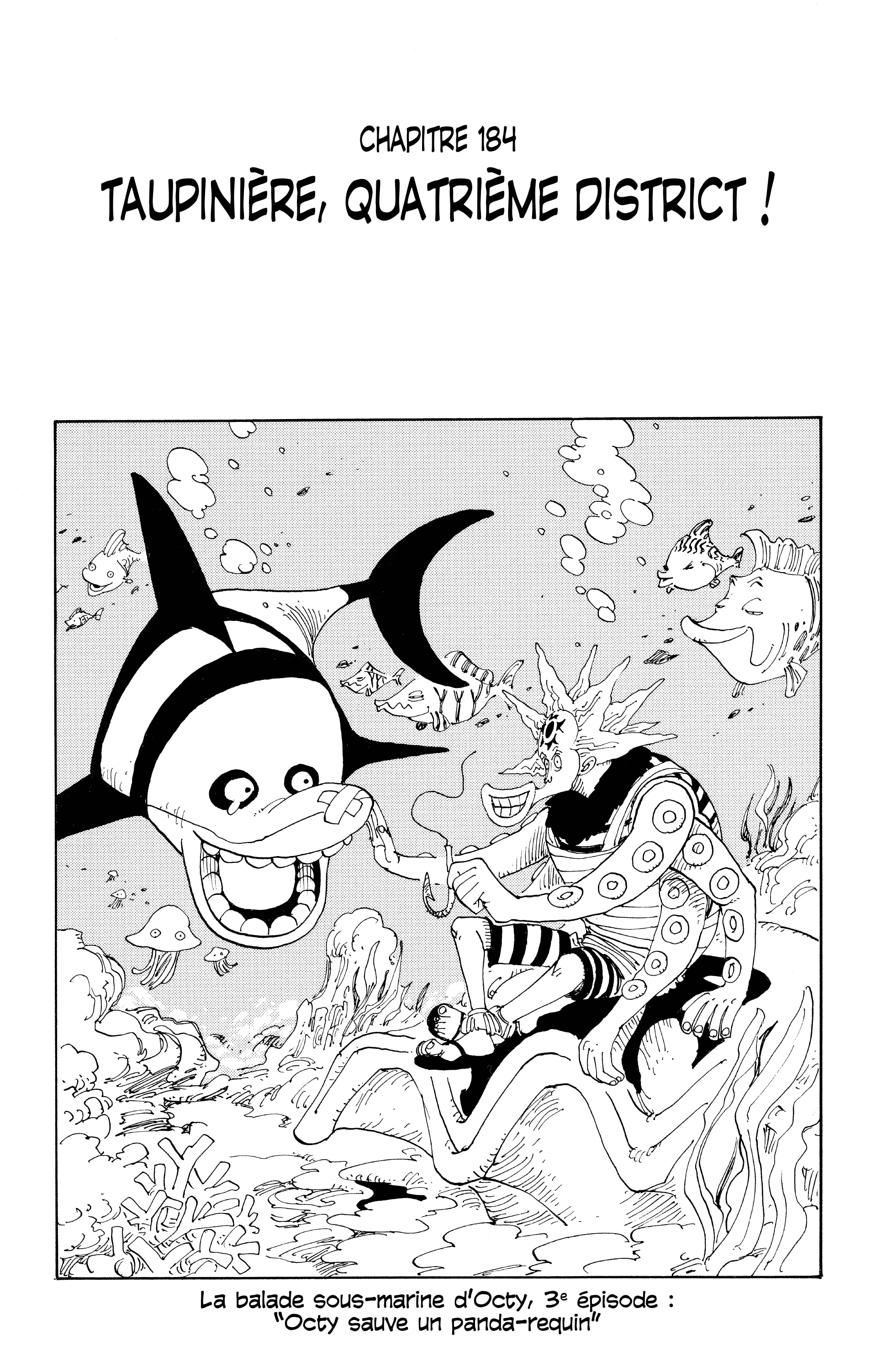 One Piece Chapitre 184 - Page 1