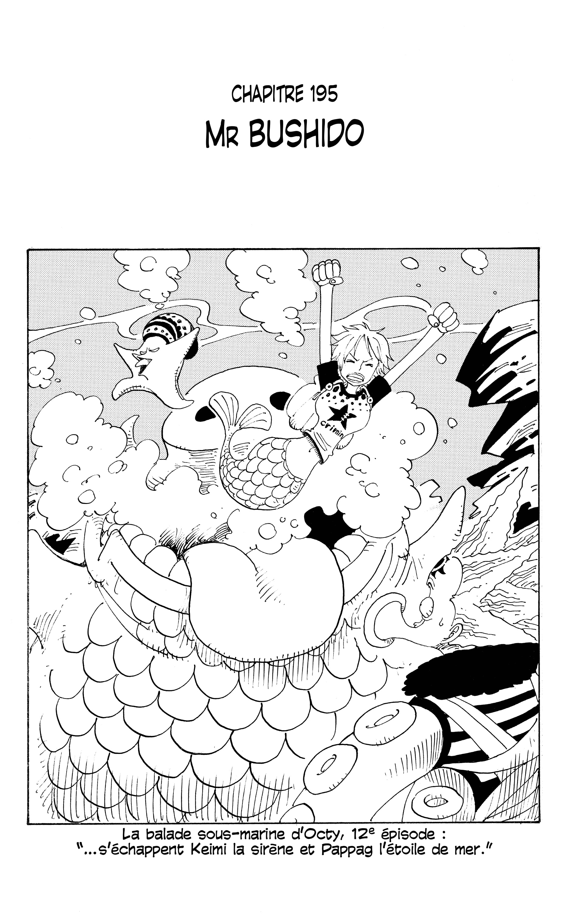 One Piece Chapitre 195 - Page 1