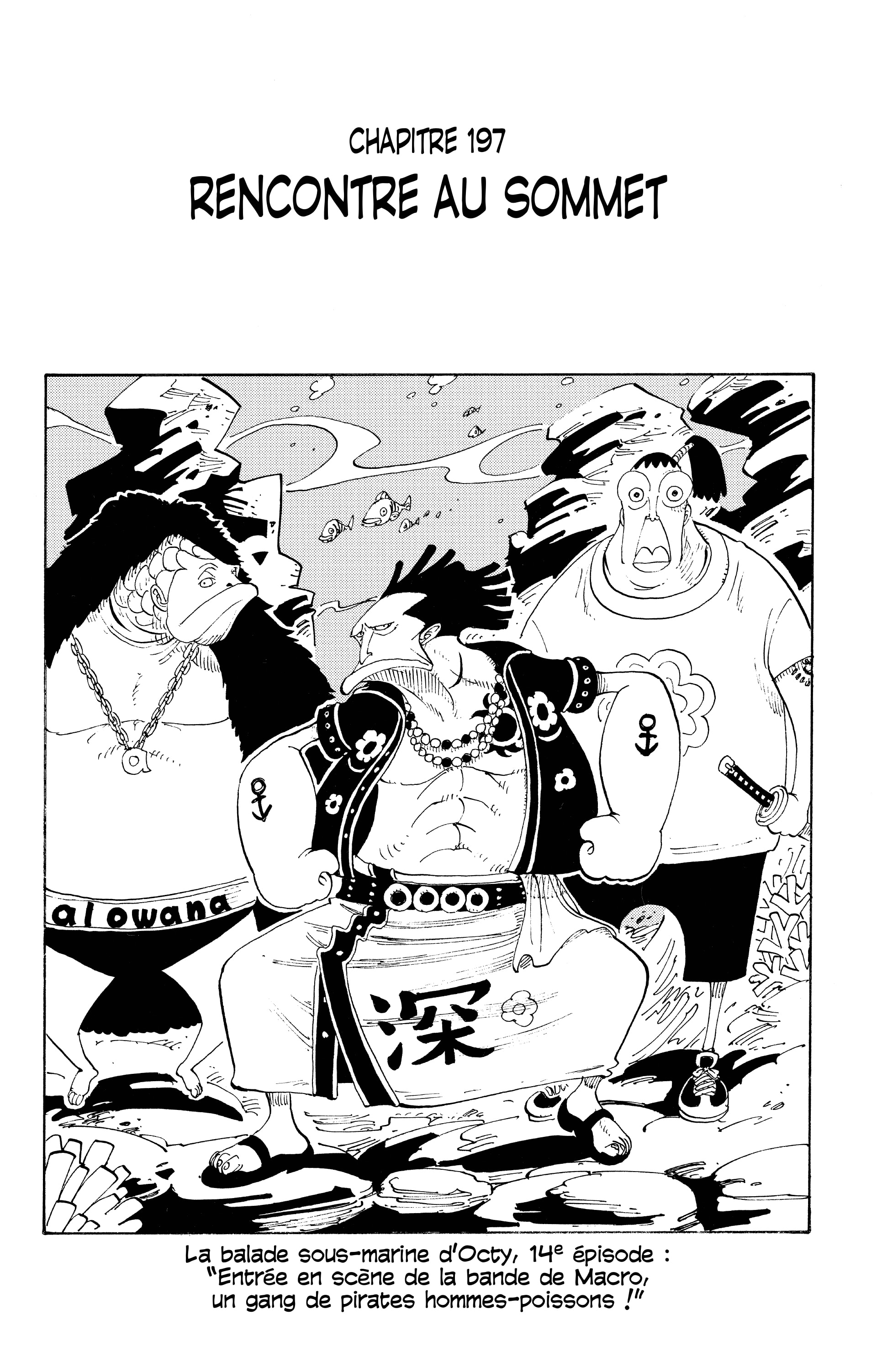 One Piece Chapitre 197 - Page 1