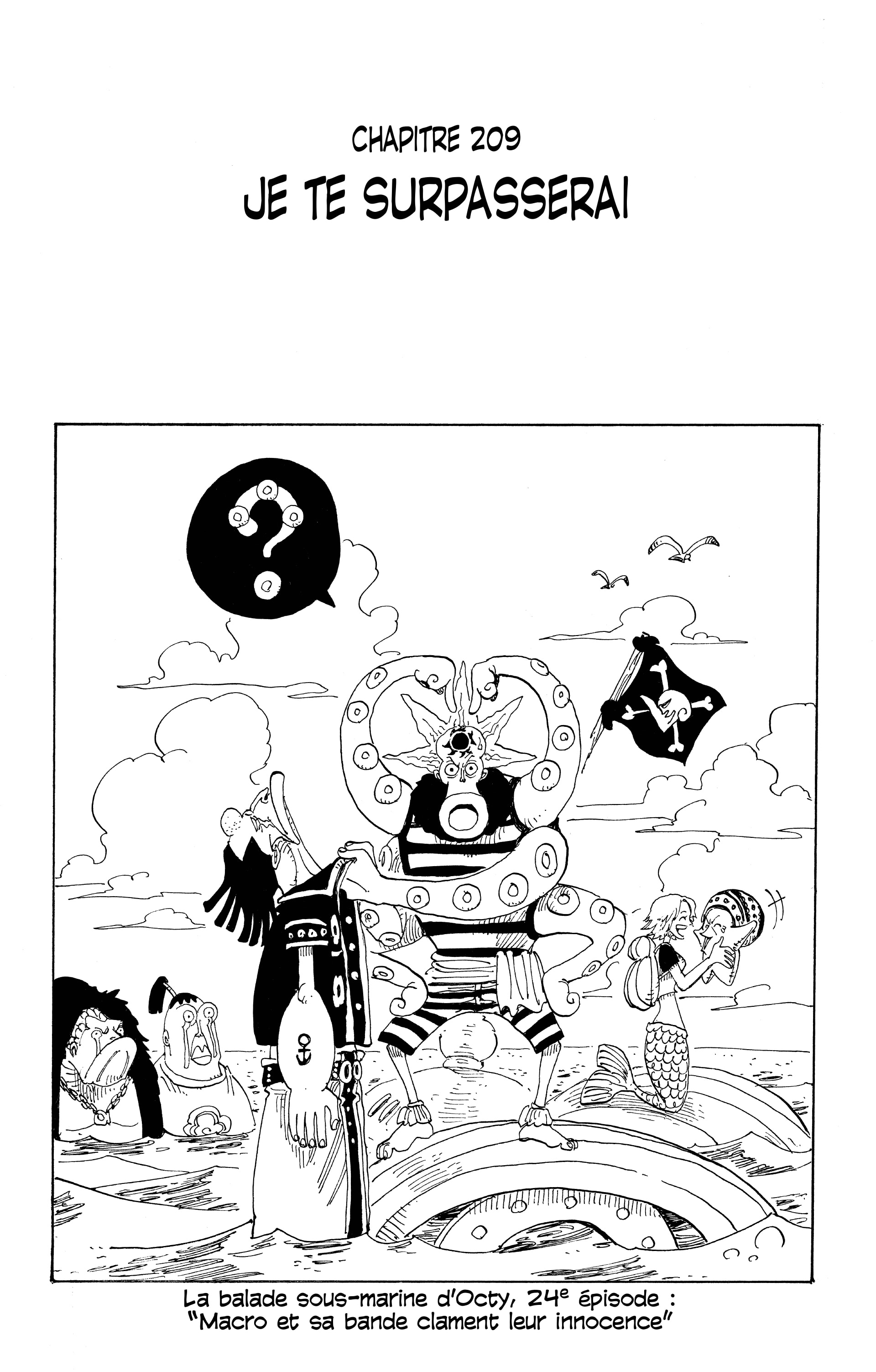 One Piece Chapitre 209 - Page 1