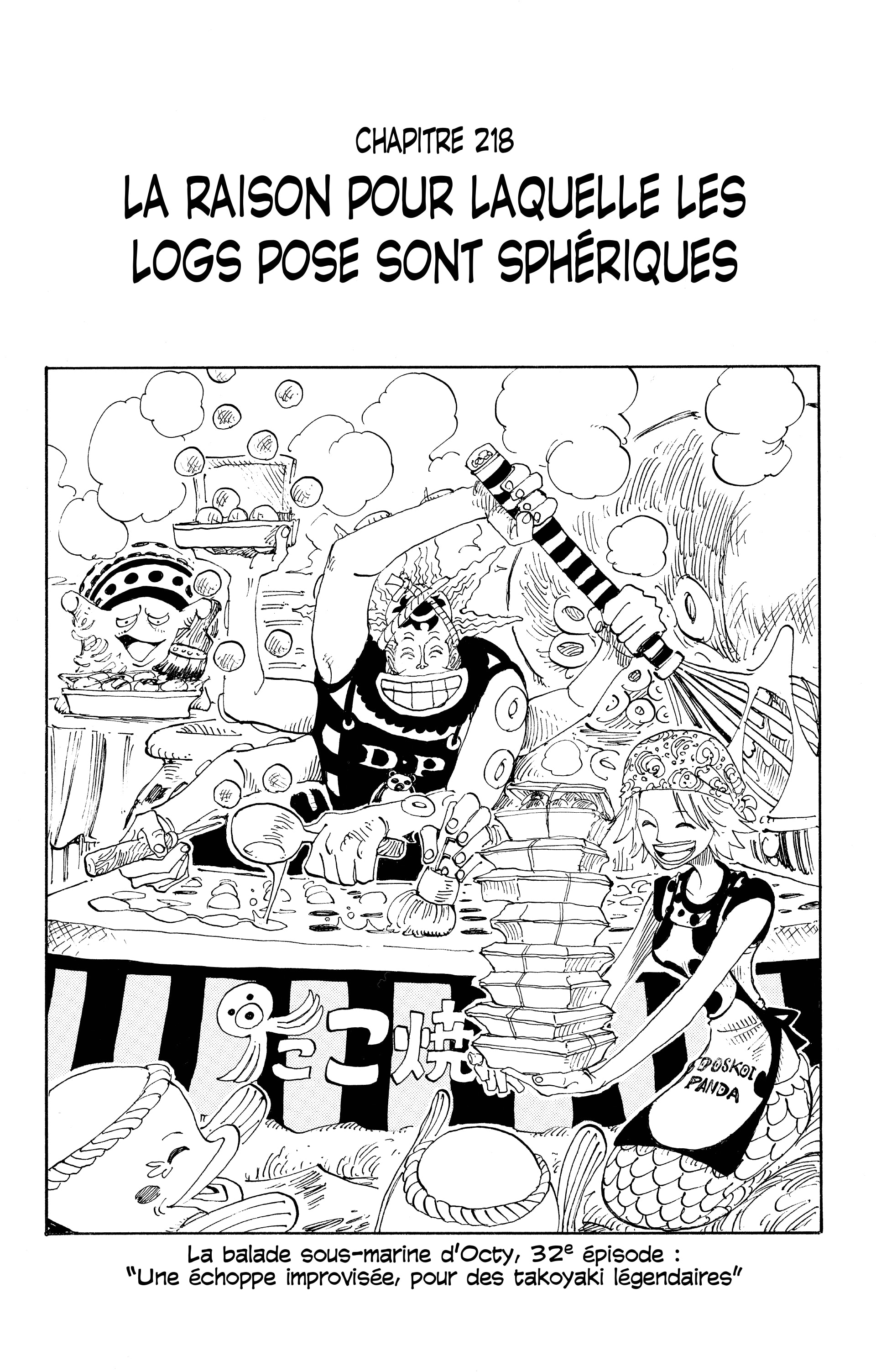 One Piece Chapitre 218 - Page 1