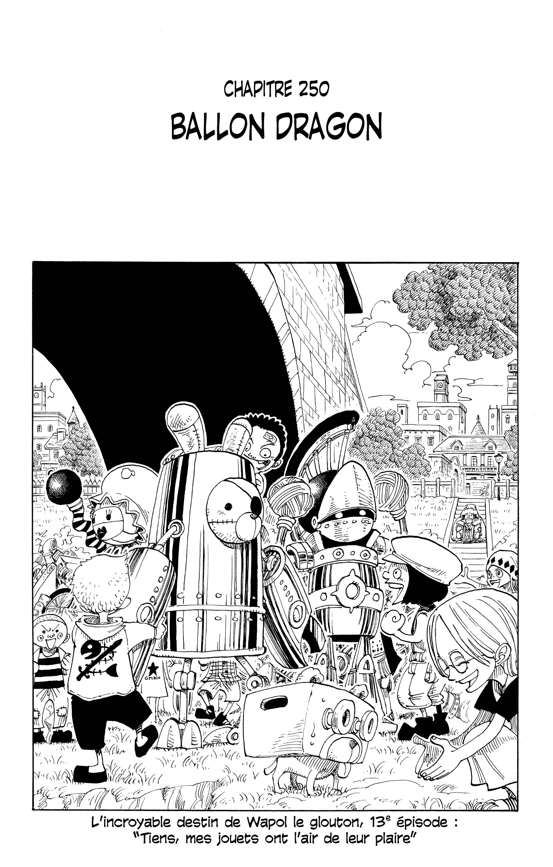 One Piece Chapitre 250 - Page 1
