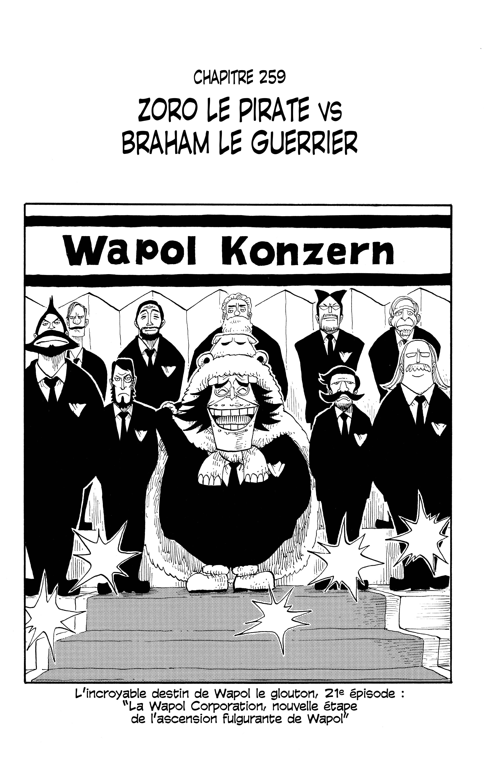 One Piece Chapitre 259 - Page 1