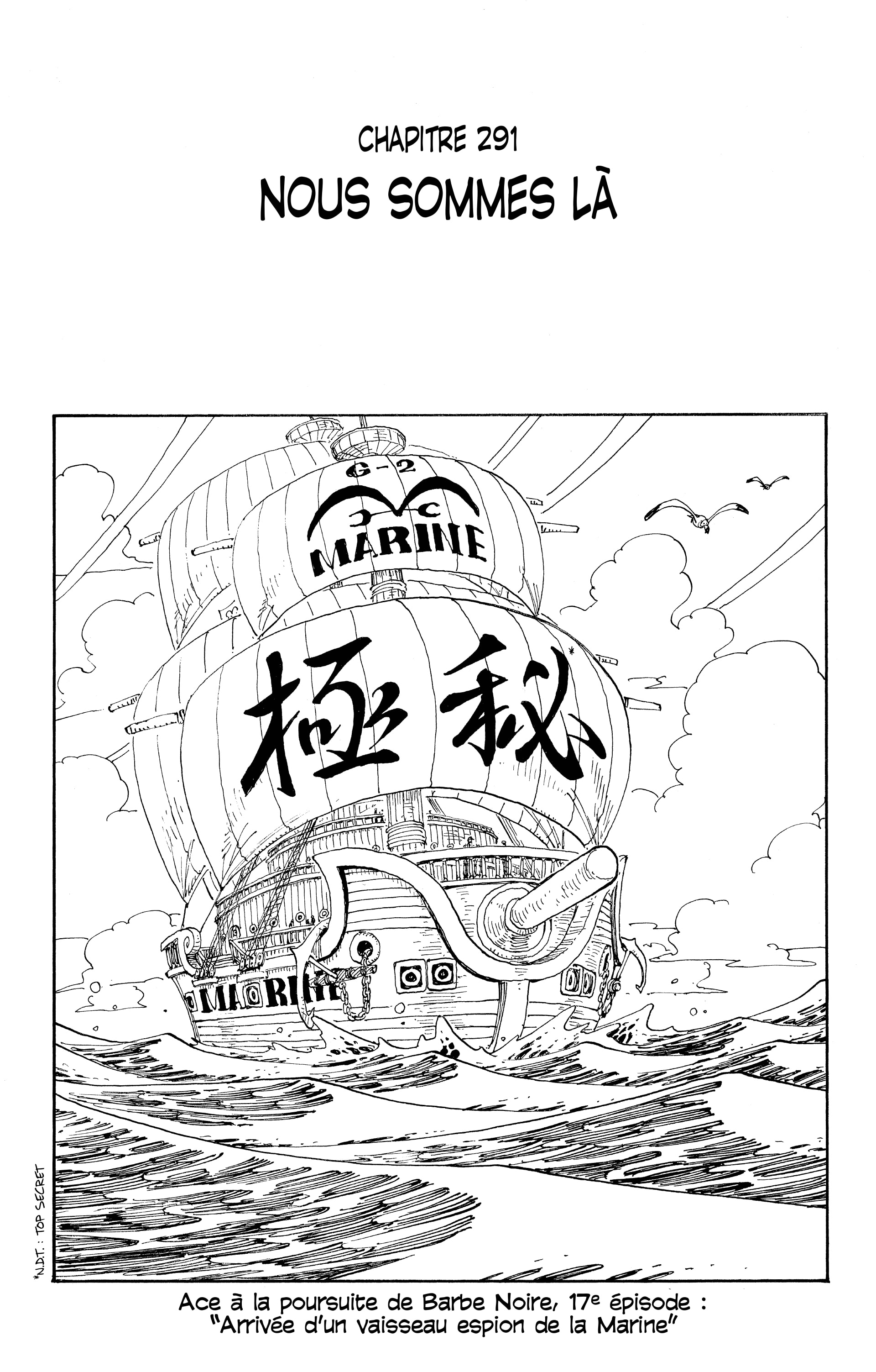 One Piece Chapitre 291 - Page 1