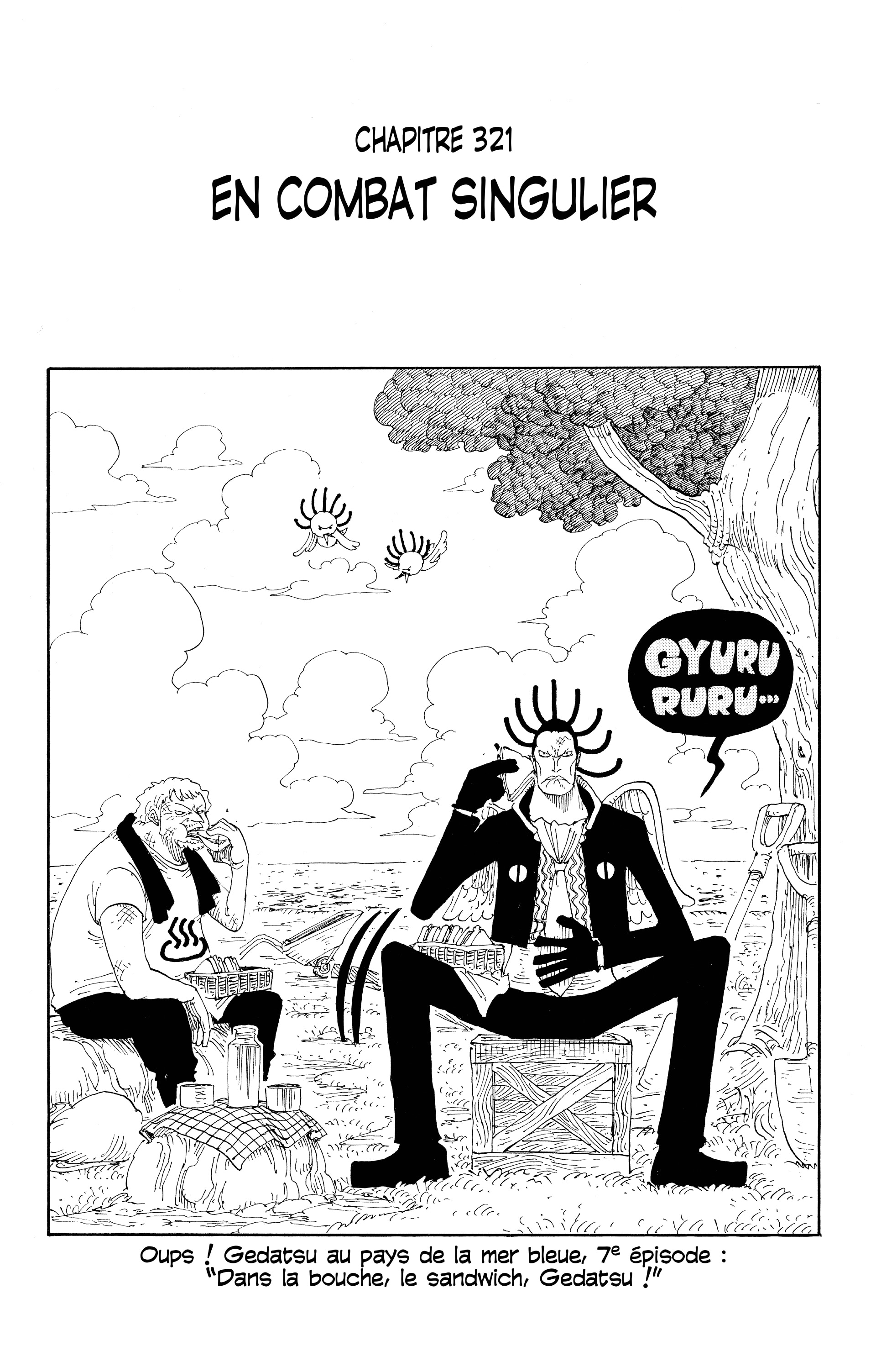 One Piece Chapitre 321 - Page 1