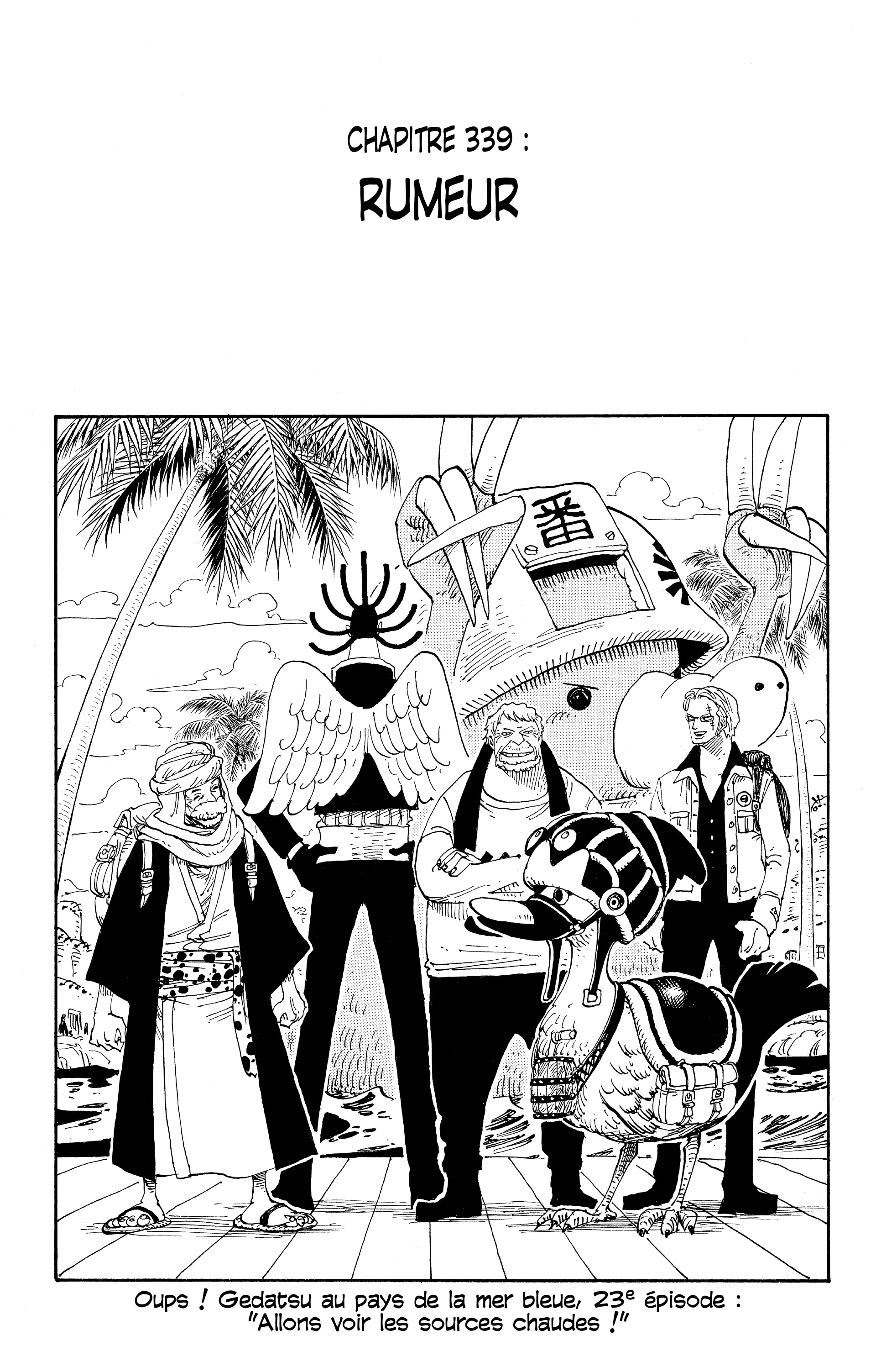 One Piece Chapitre 339 - Page 1