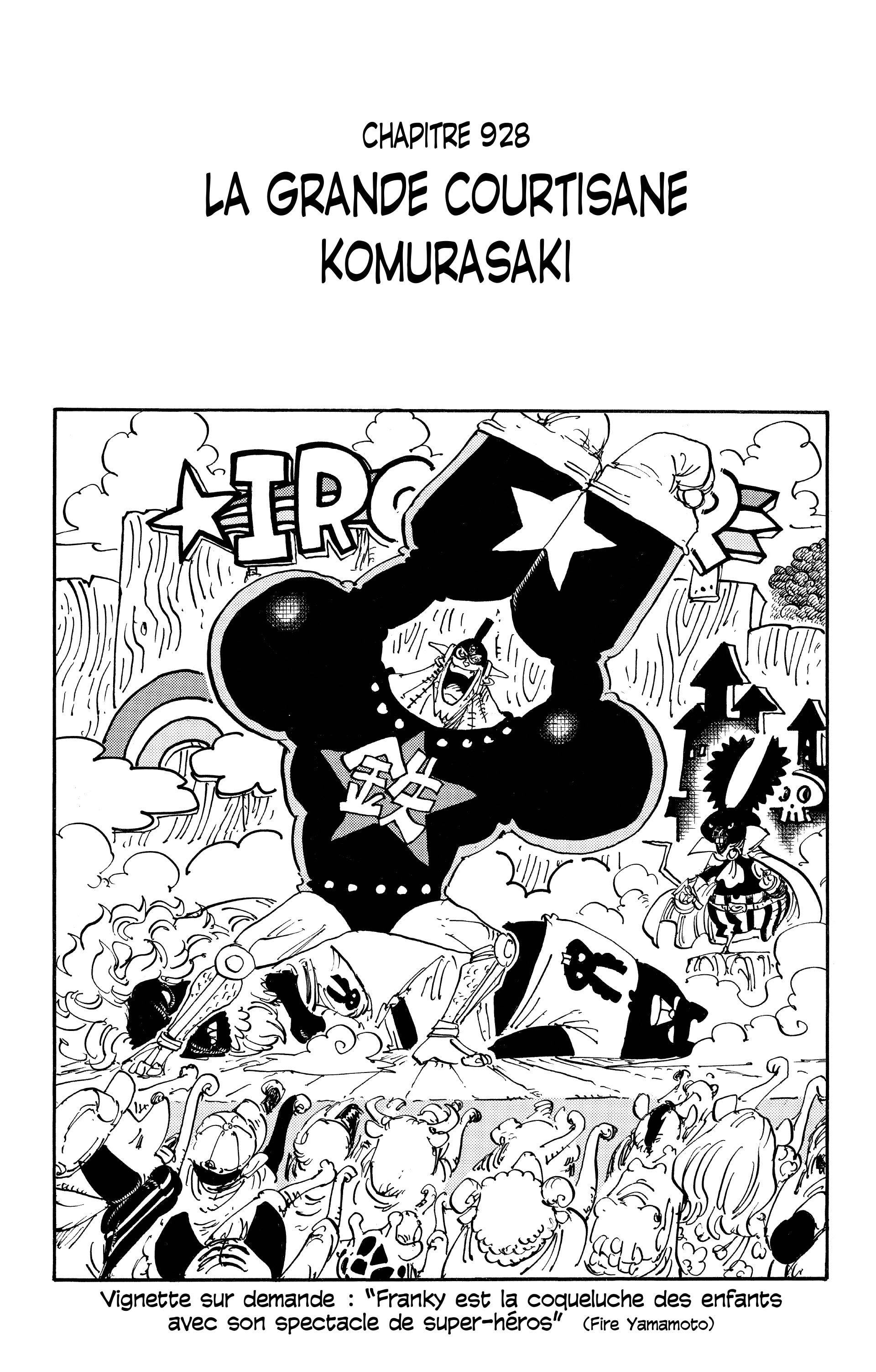 One Piece Chapitre 928 - Page 1