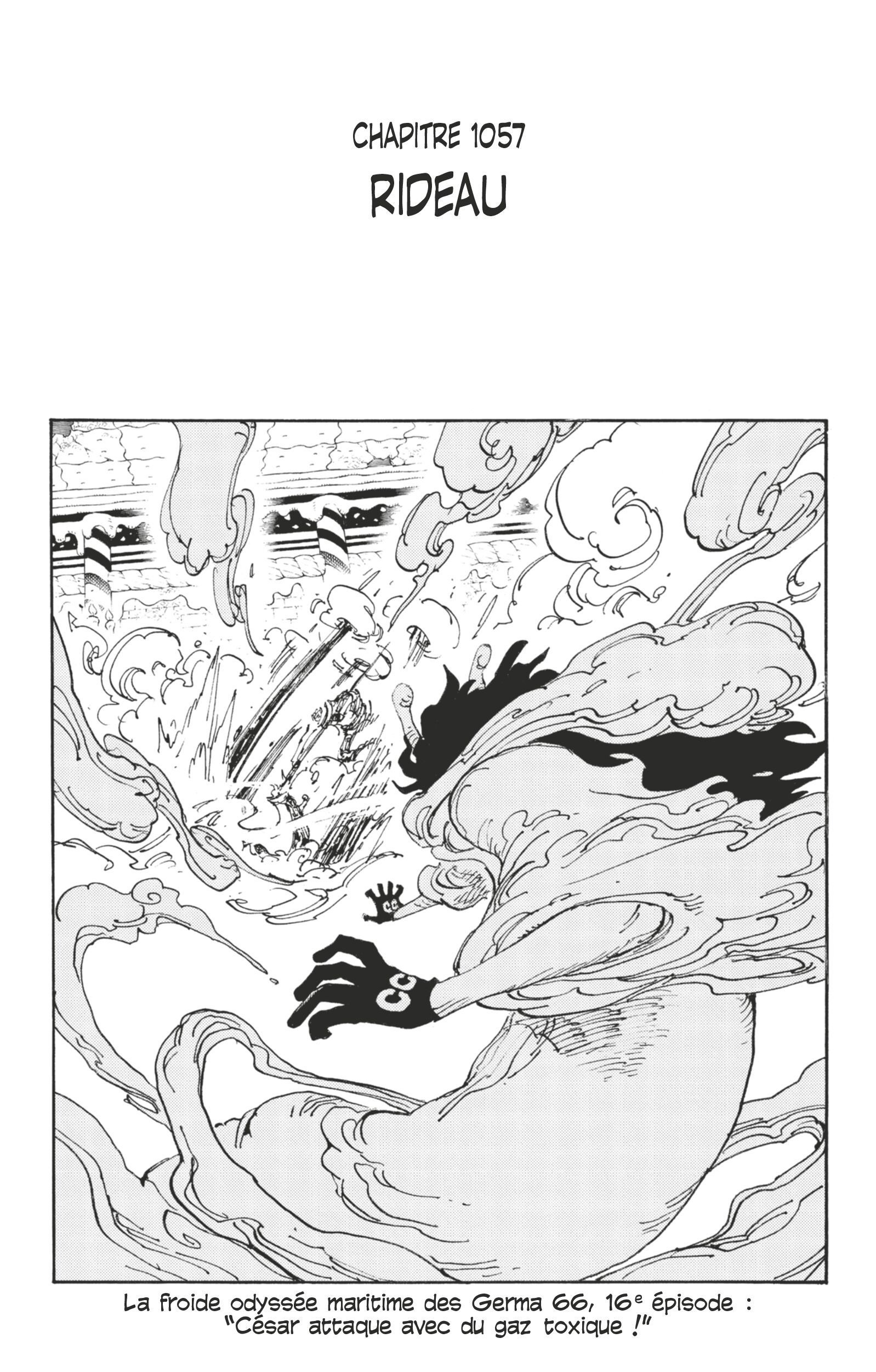 One Piece Chapitre 1057 - Page 1