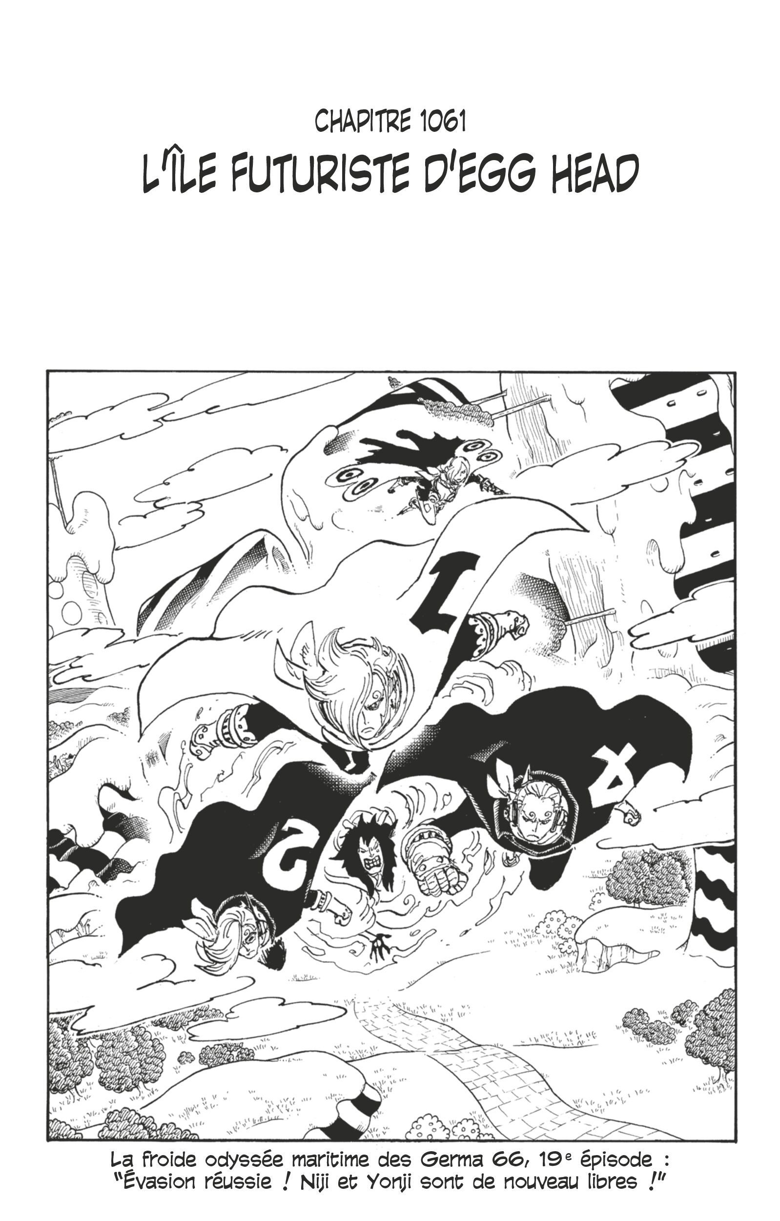 One Piece Chapitre 1061 - Page 1