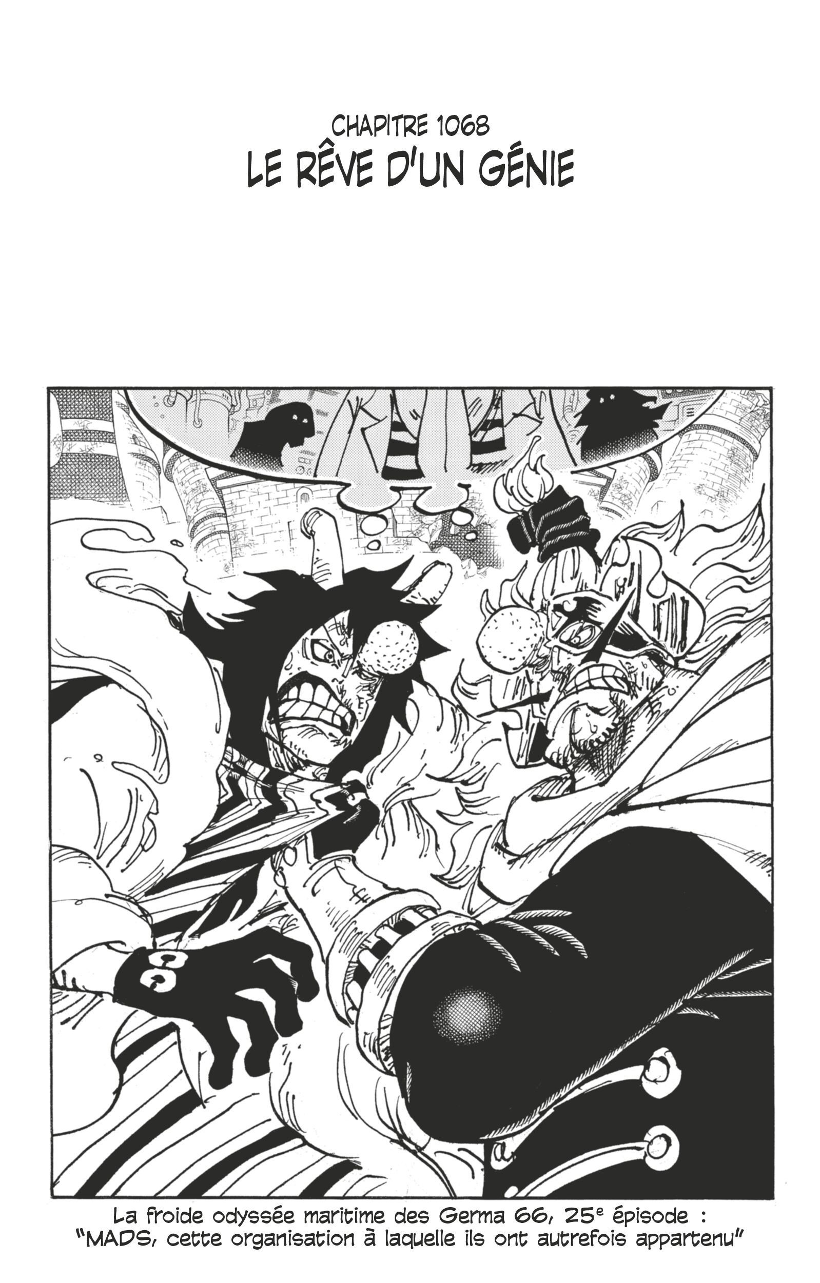 One Piece Chapitre 1068 - Page 1