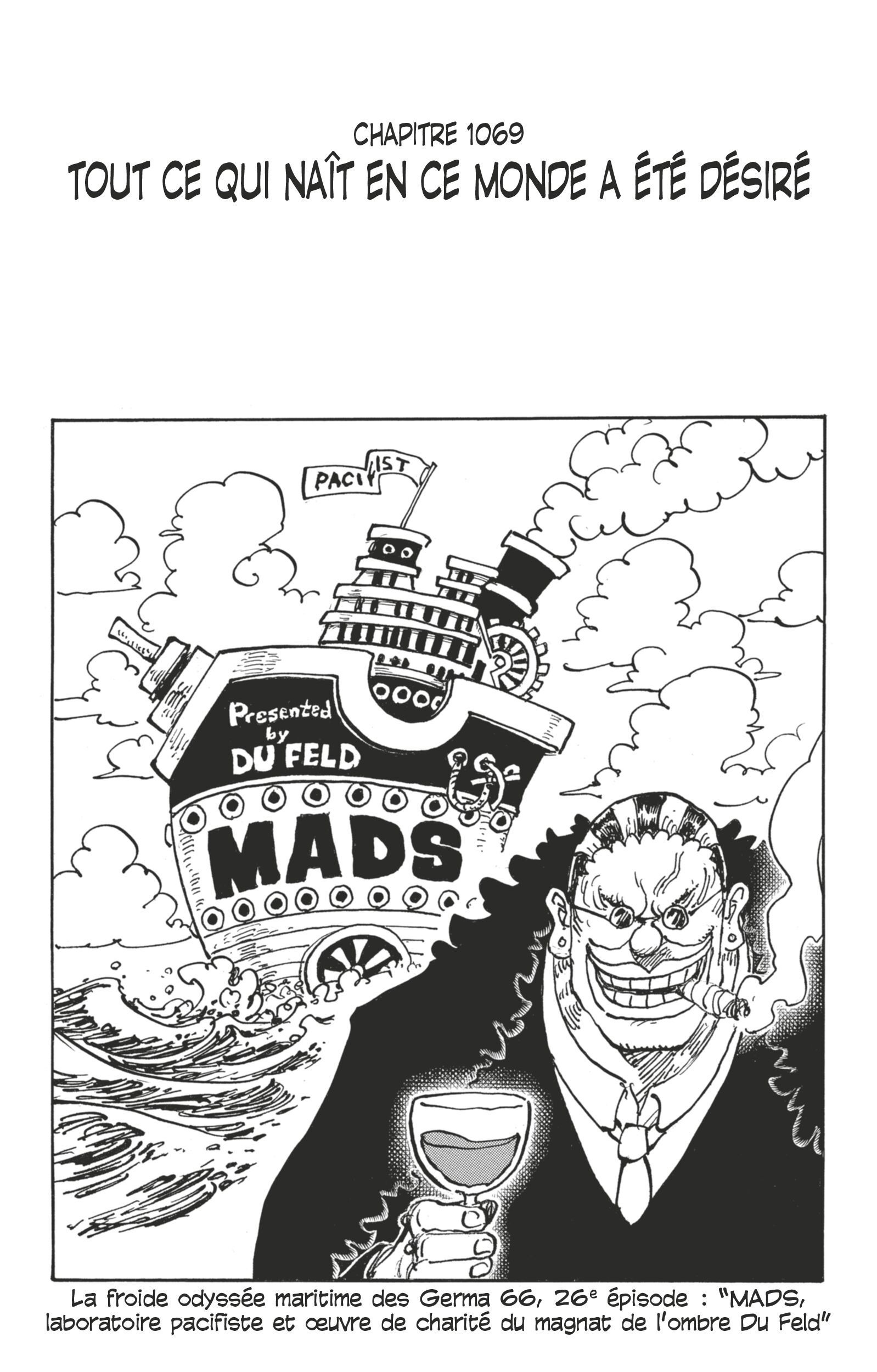 One Piece Chapitre 1069 - Page 1