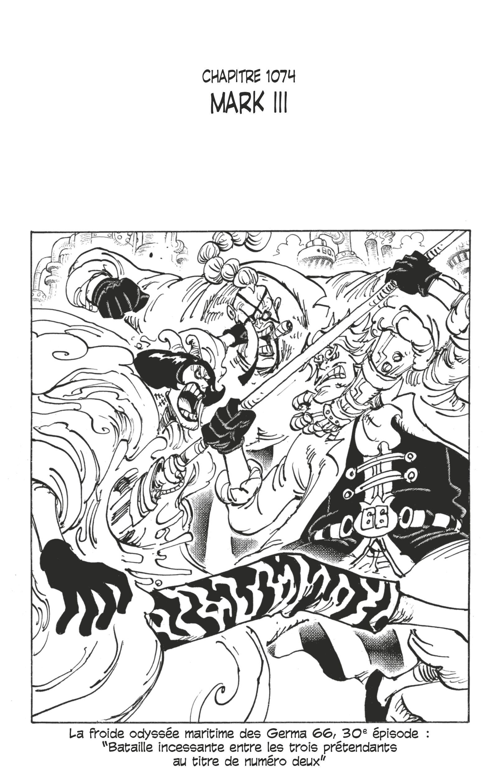 One Piece Chapitre 1074 - Page 1