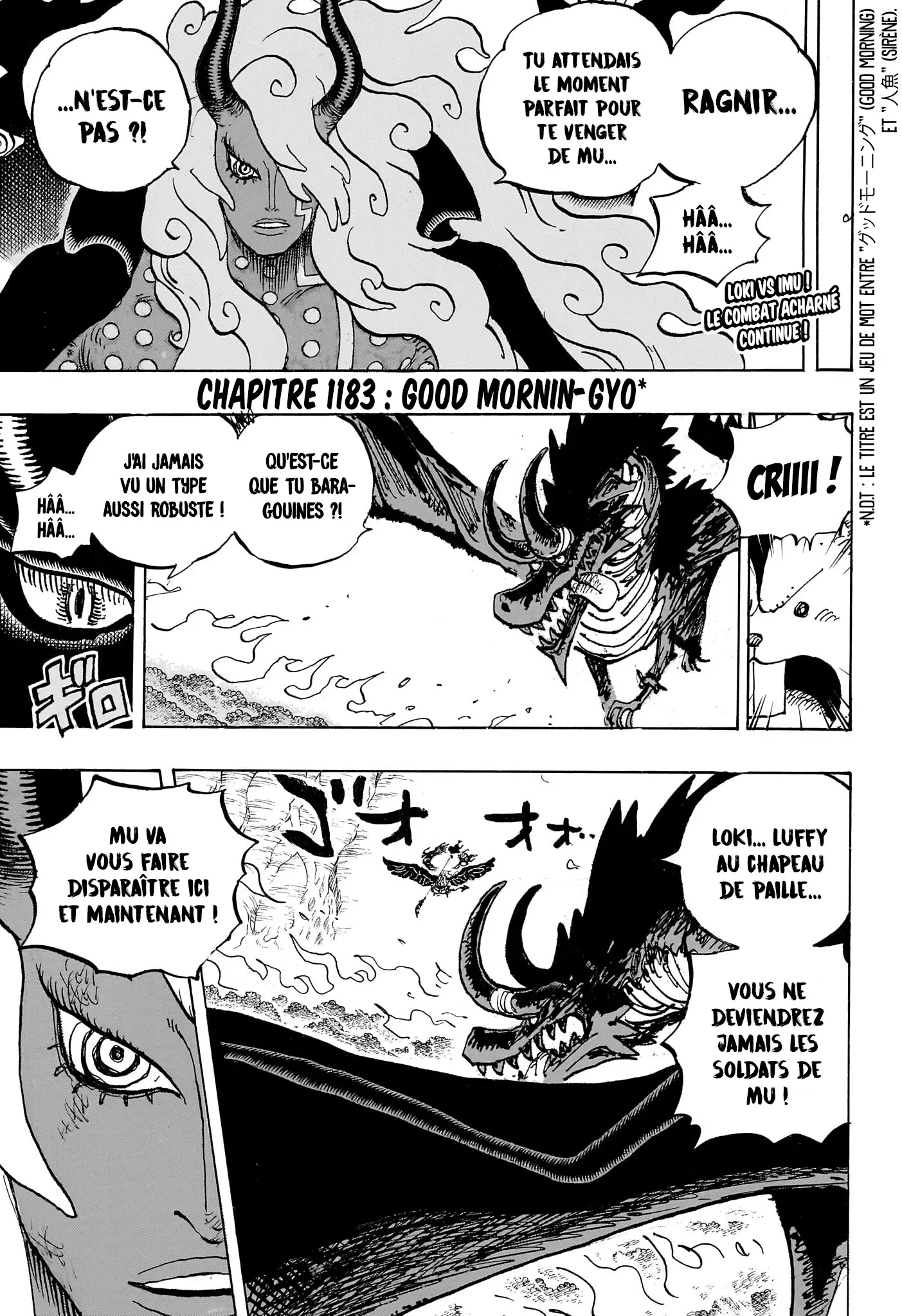 One Piece Chapitre 1183 - Page 4