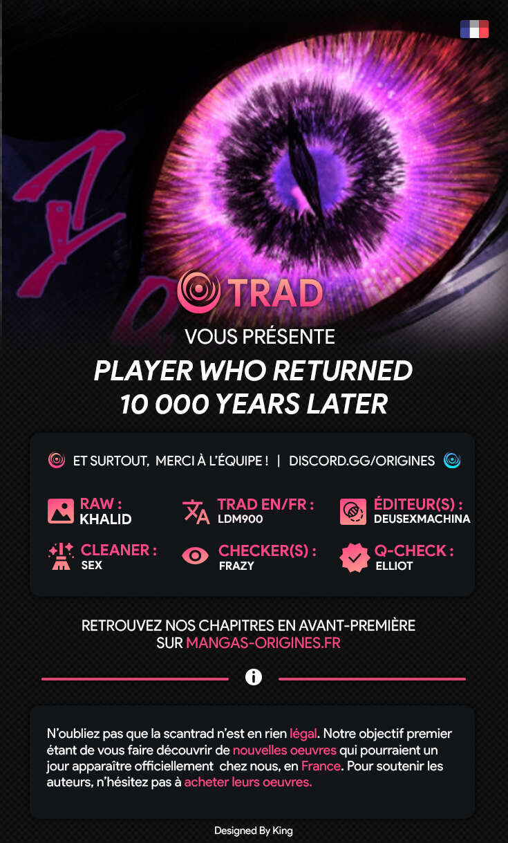 Player who returned 10 000 years later Chapitre 1 - Page 1