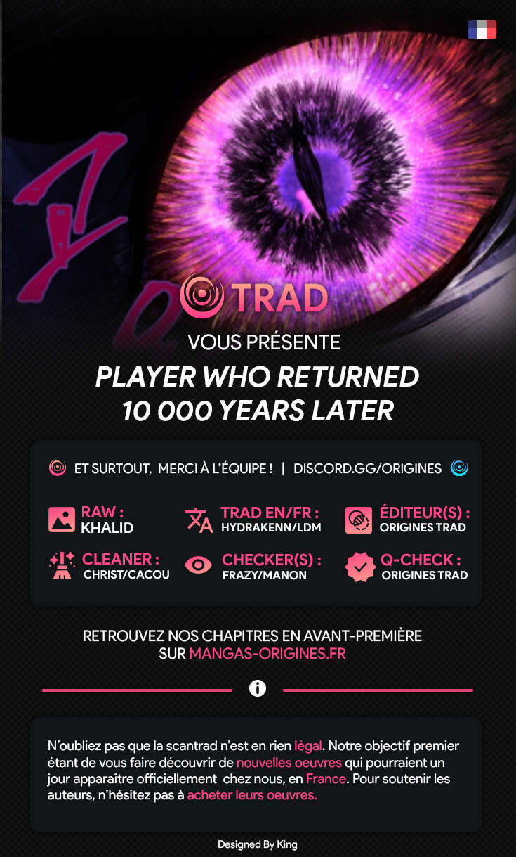 Player who returned 10 000 years later Chapitre 10 - Page 1