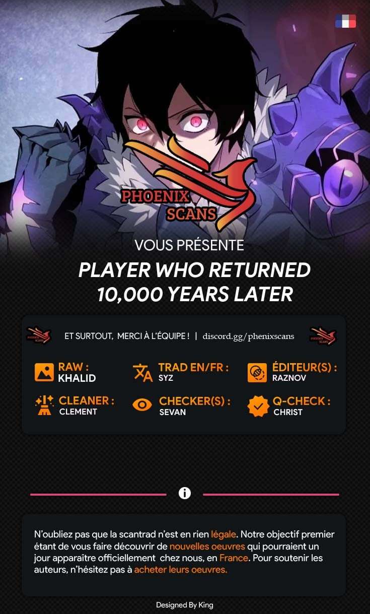 Player who returned 10 000 years later Chapitre 51 - Page 1