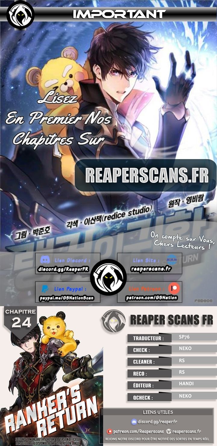 Ranker’s Return Chapitre 24 - Page 1