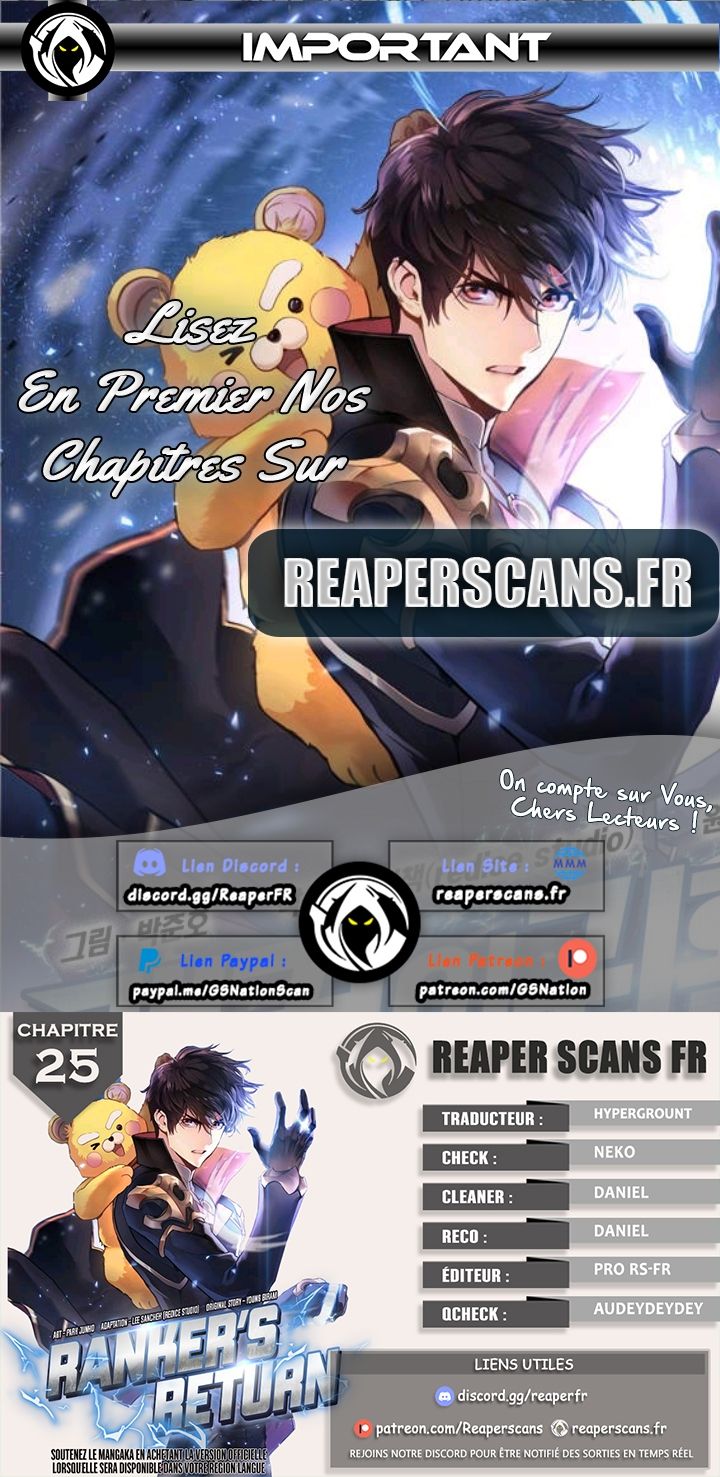 Ranker’s Return Chapitre 25 - Page 1