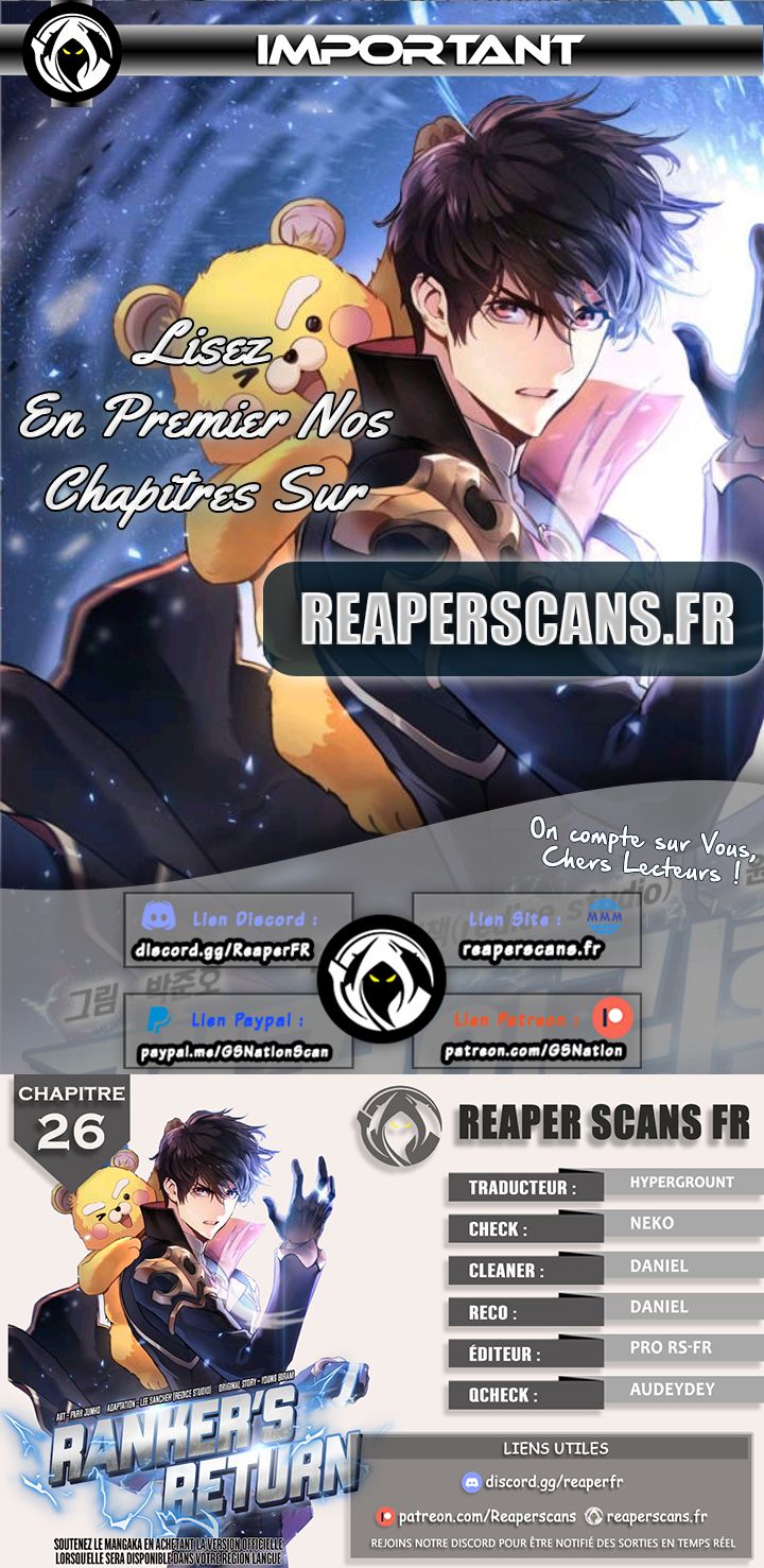 Ranker’s Return Chapitre 26 - Page 1