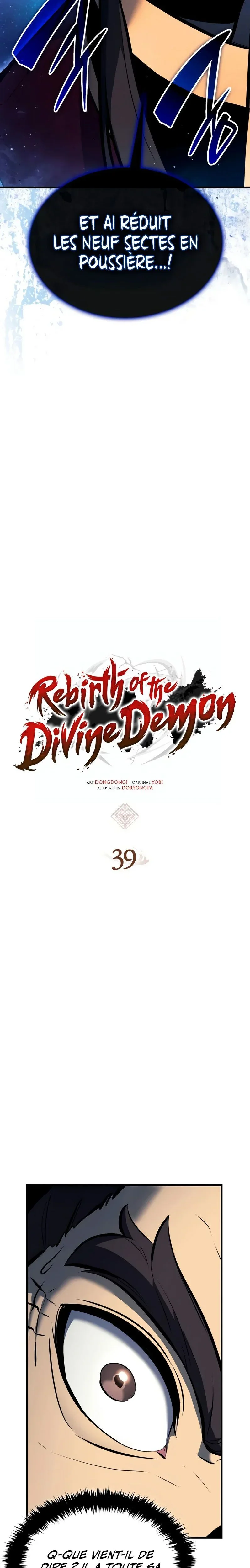 Rebirth of the Divine Demon Chapitre 39 - Page 2