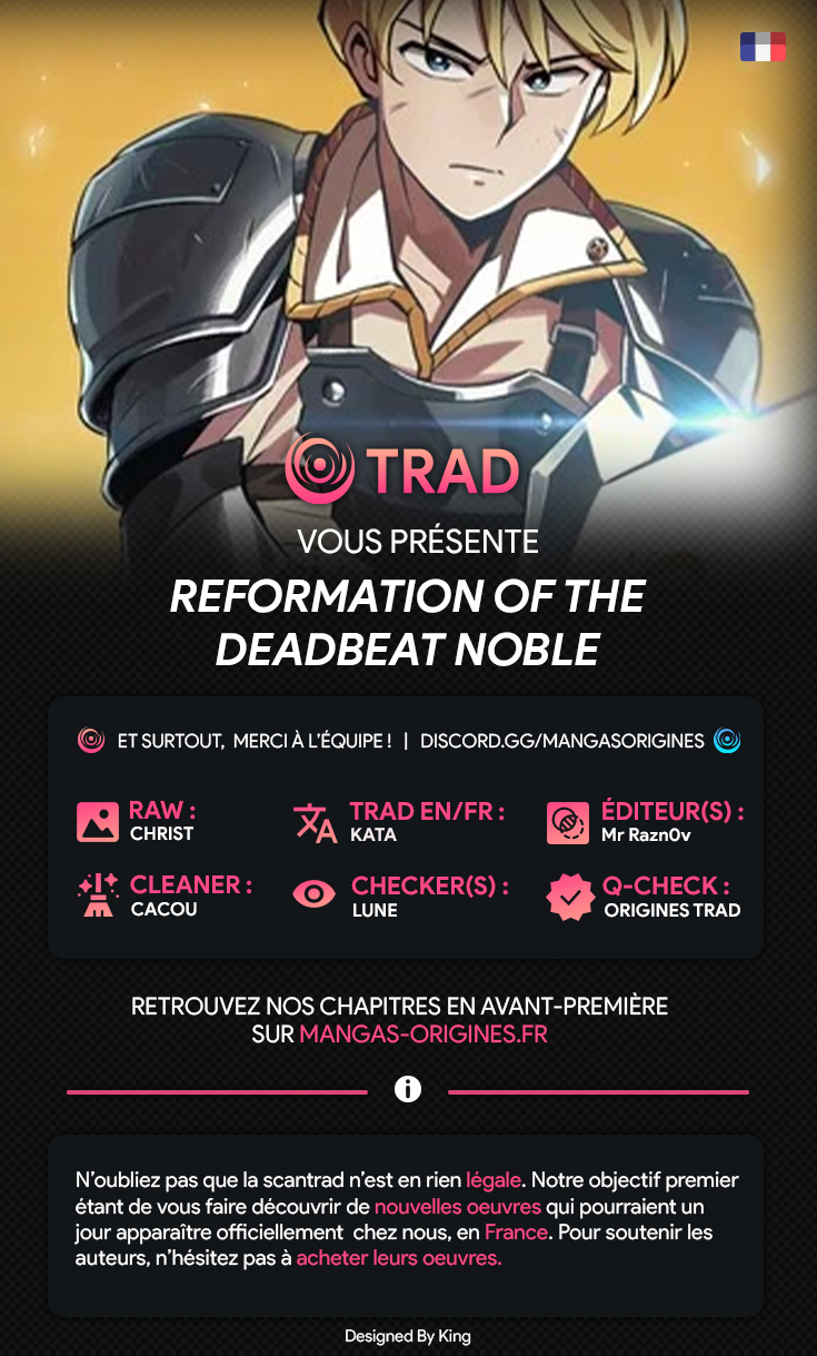 Reformation of the Deadbeat Noble Chapitre 86 - Page 1