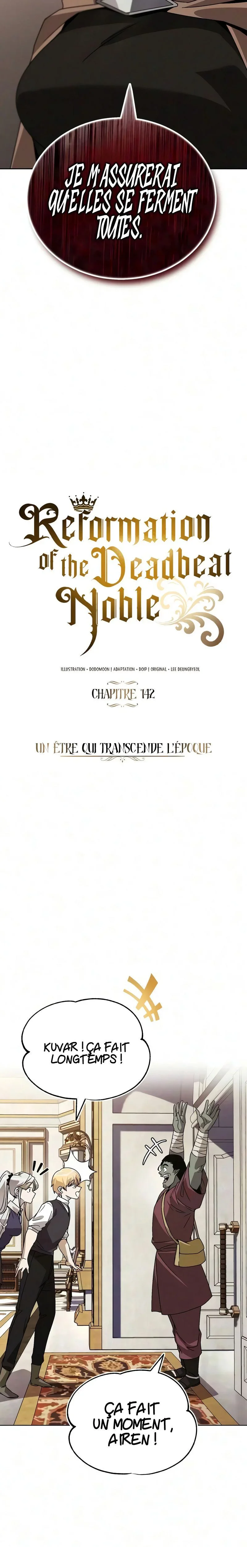 Reformation of the Deadbeat Noble Chapitre 142 - Page 12