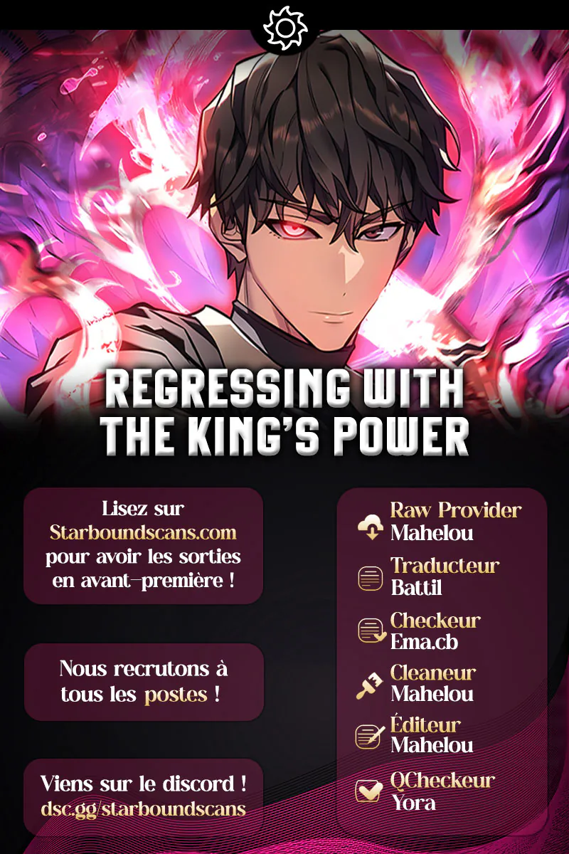 Regressing with the King’s Power Chapitre 83 - Page 1