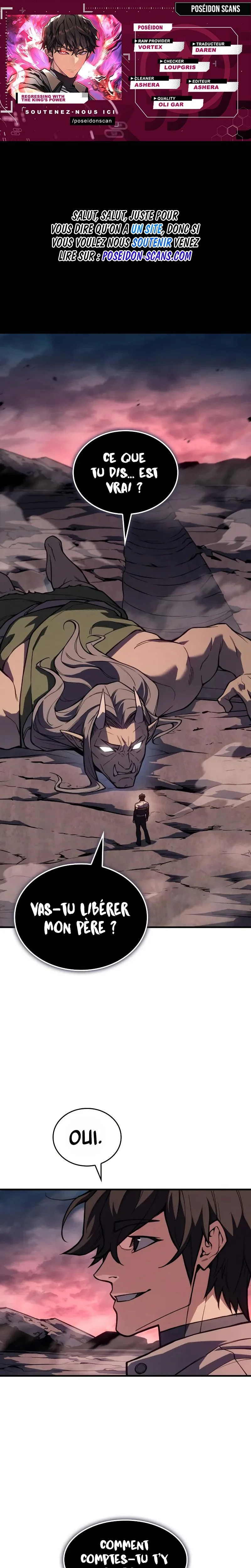 Regressing with the King’s Power Chapitre 130 - Page 1