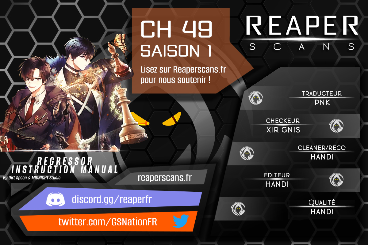 Regressor Instruction Manual Chapitre 49 - Page 1