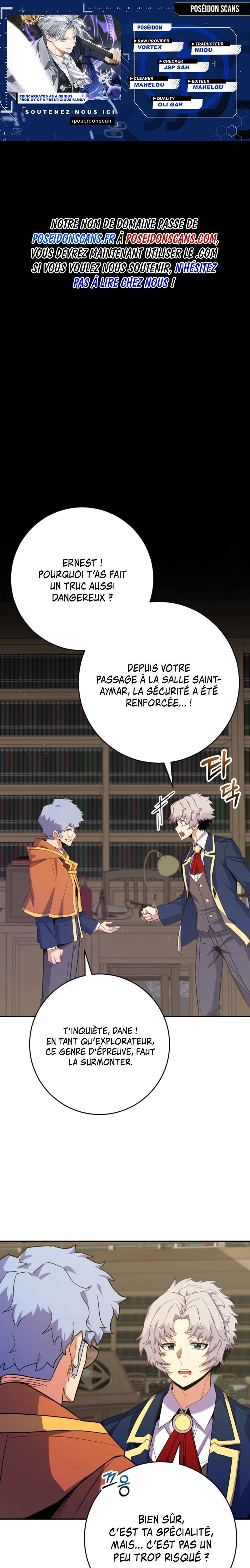 Reincarnated as a Genius Prodigy of a Prestigious Family Chapitre 57 - Page 1