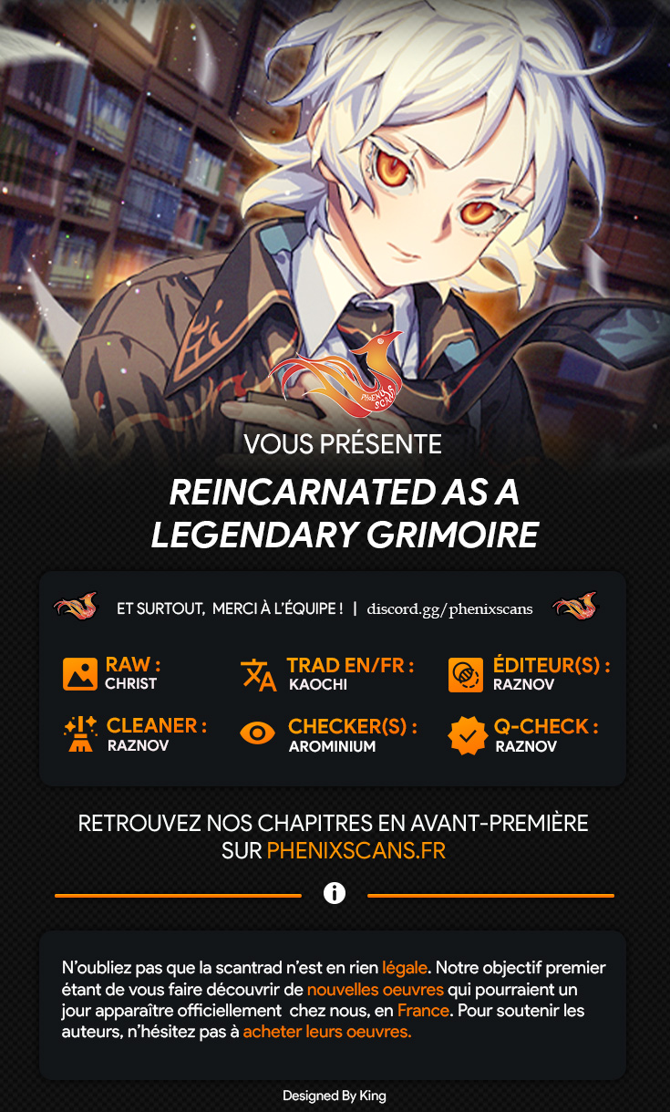 Reincarnated as a Legendary Grimoire Chapitre 10 - Page 1