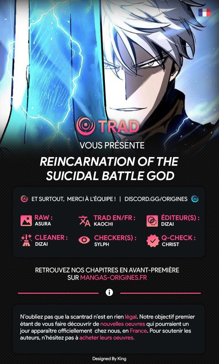 Reincarnation of the Suicidal Battle God Chapitre 61 - Page 1