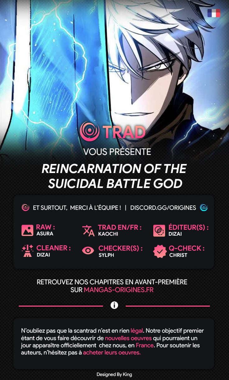 Reincarnation of the Suicidal Battle God Chapitre 64 - Page 1
