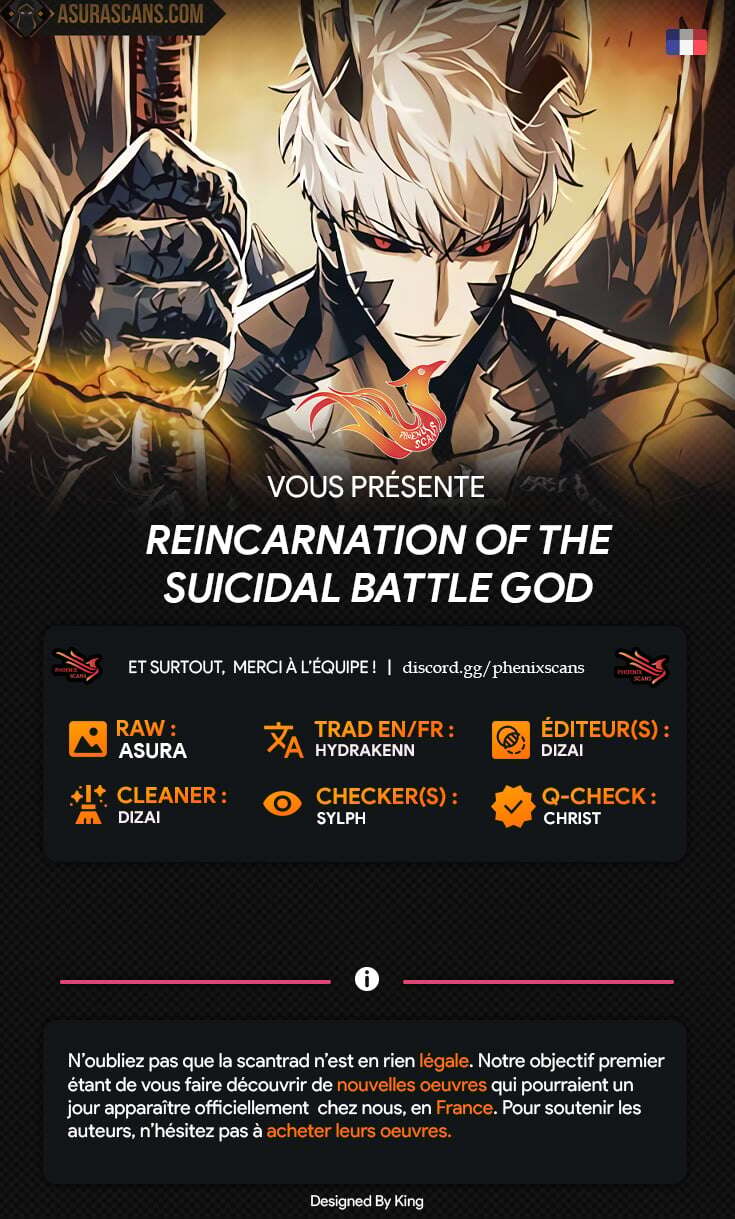 Reincarnation of the Suicidal Battle God Chapitre 70 - Page 1