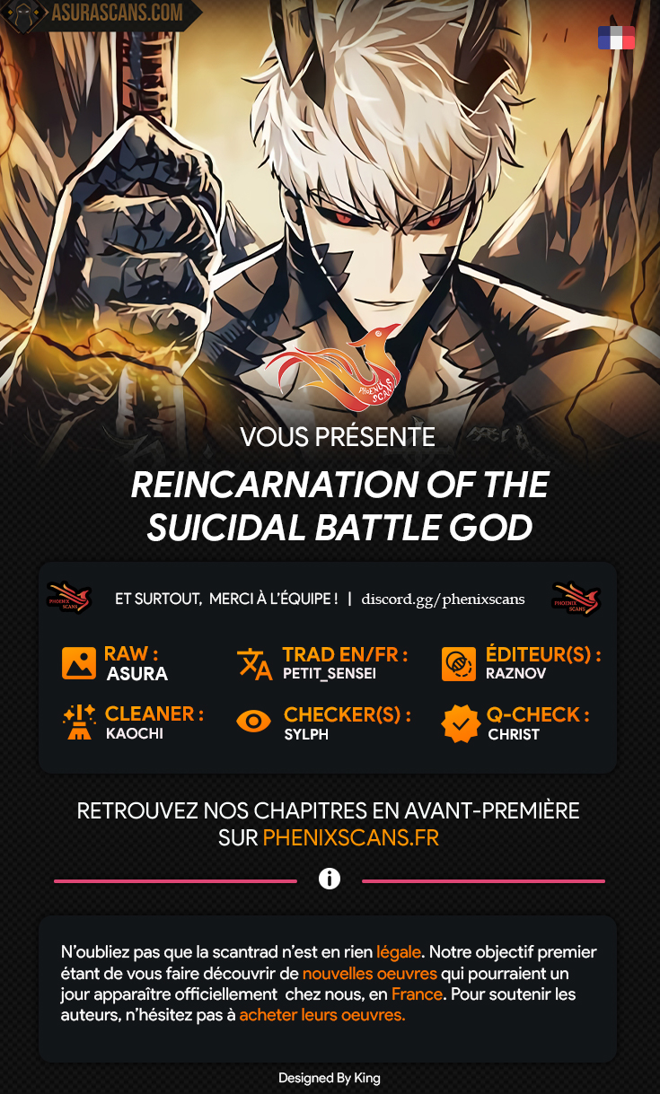 Reincarnation of the Suicidal Battle God Chapitre 86 - Page 1