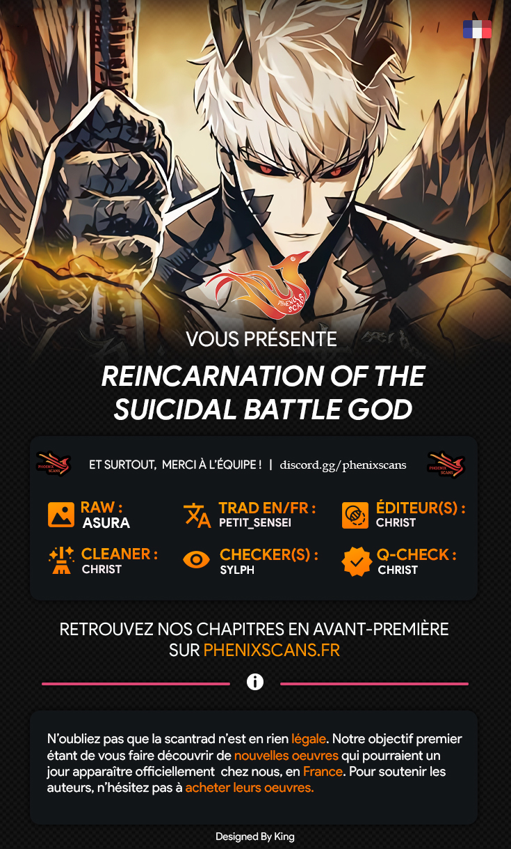 Reincarnation of the Suicidal Battle God Chapitre 94 - Page 1