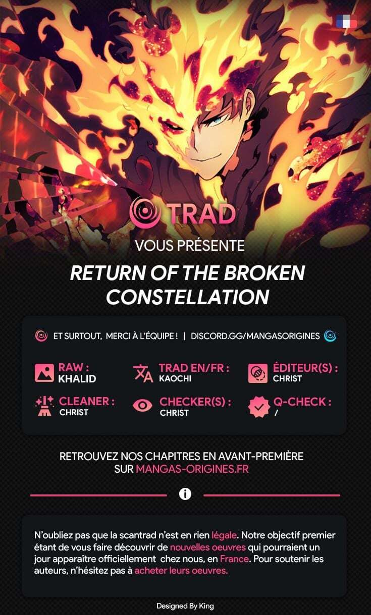 Return of the Broken Constellation Chapitre 63 - Page 1