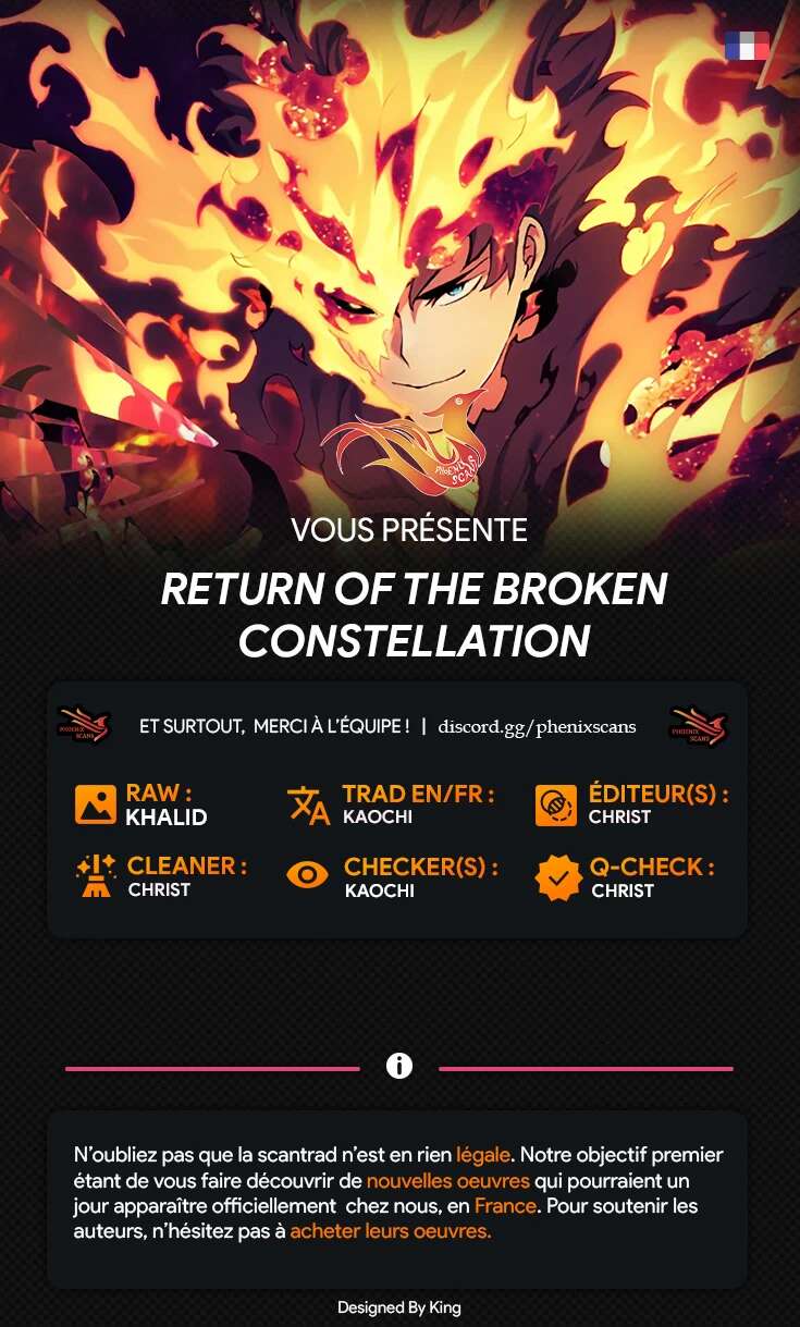 Return of the Broken Constellation Chapitre 67 - Page 1