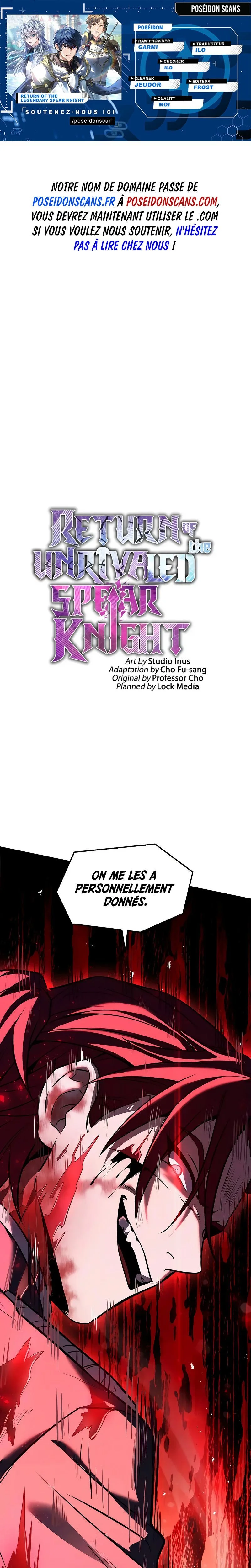 Return of the Legendary Spear Knight Chapitre 147 - Page 1