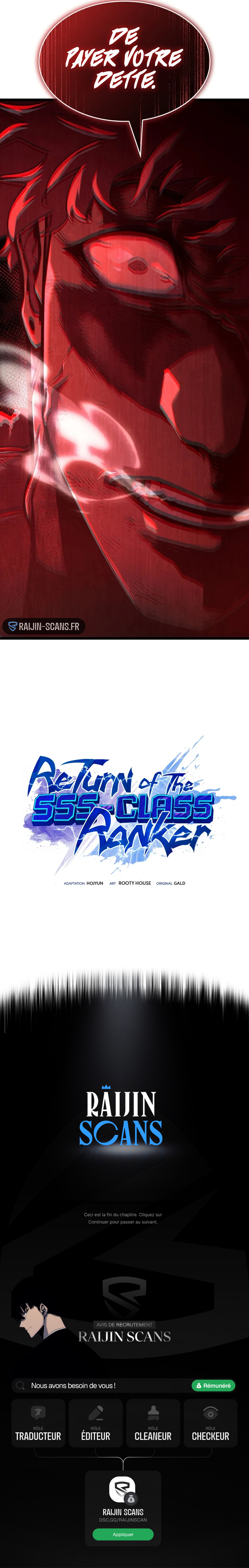 Return of the SSS-Class Ranker Chapitre 170 - Page 12