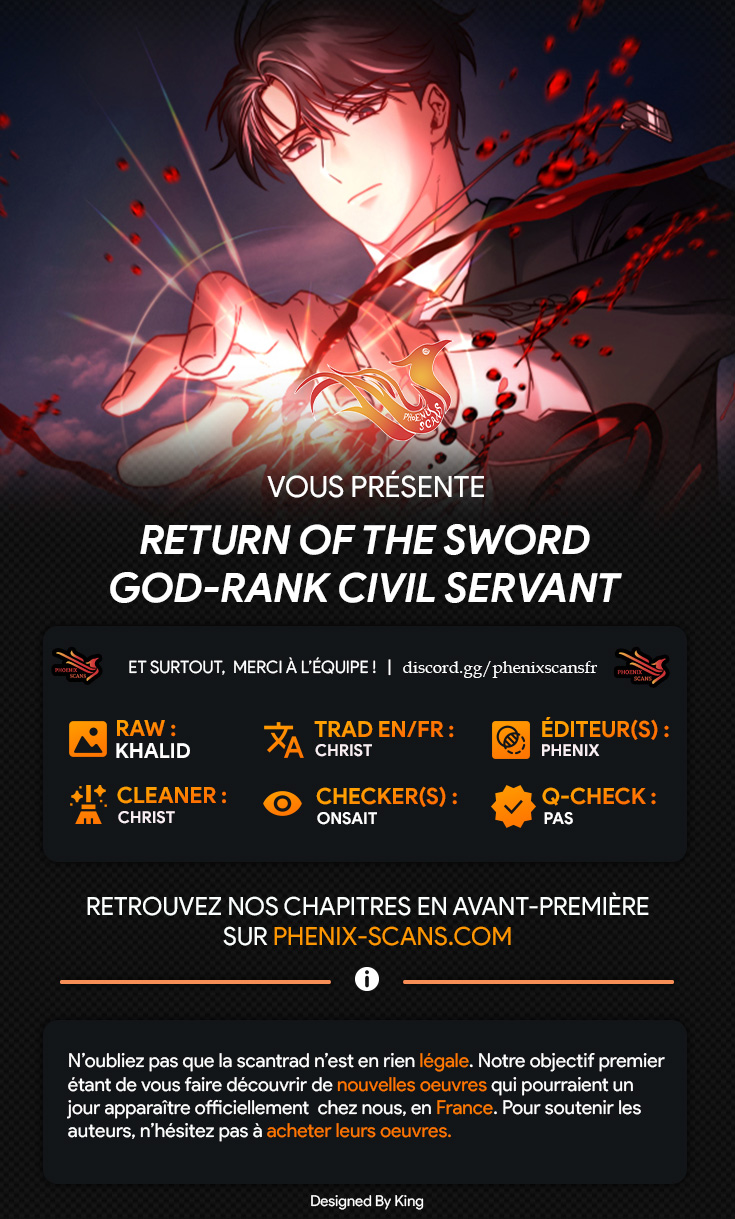 Return of the Sword God-Rank Civil Servant Chapitre 41 - Page 1