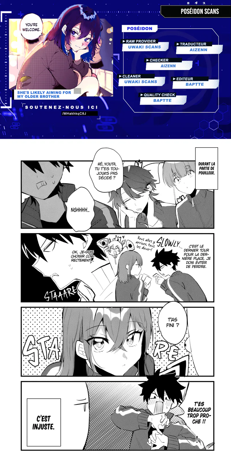 She's Likely Aiming for My Older Brother Chapitre 5.5 - Page 1