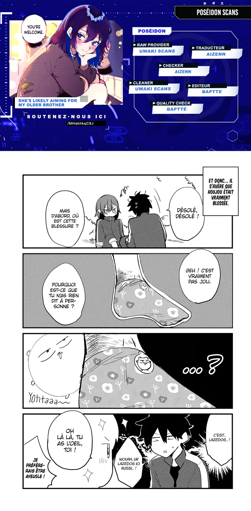 She's Likely Aiming for My Older Brother Chapitre 6.5 - Page 1
