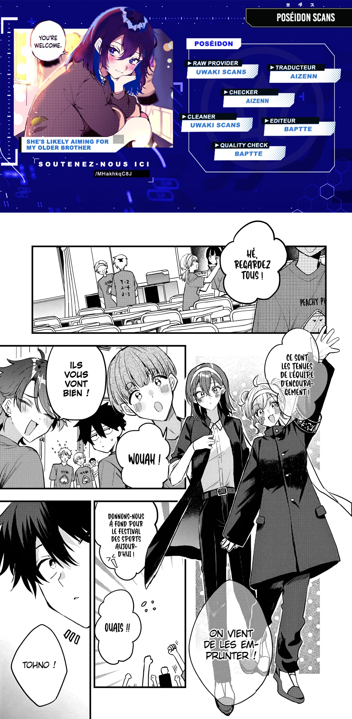 She's Likely Aiming for My Older Brother Chapitre 10 - Page 1