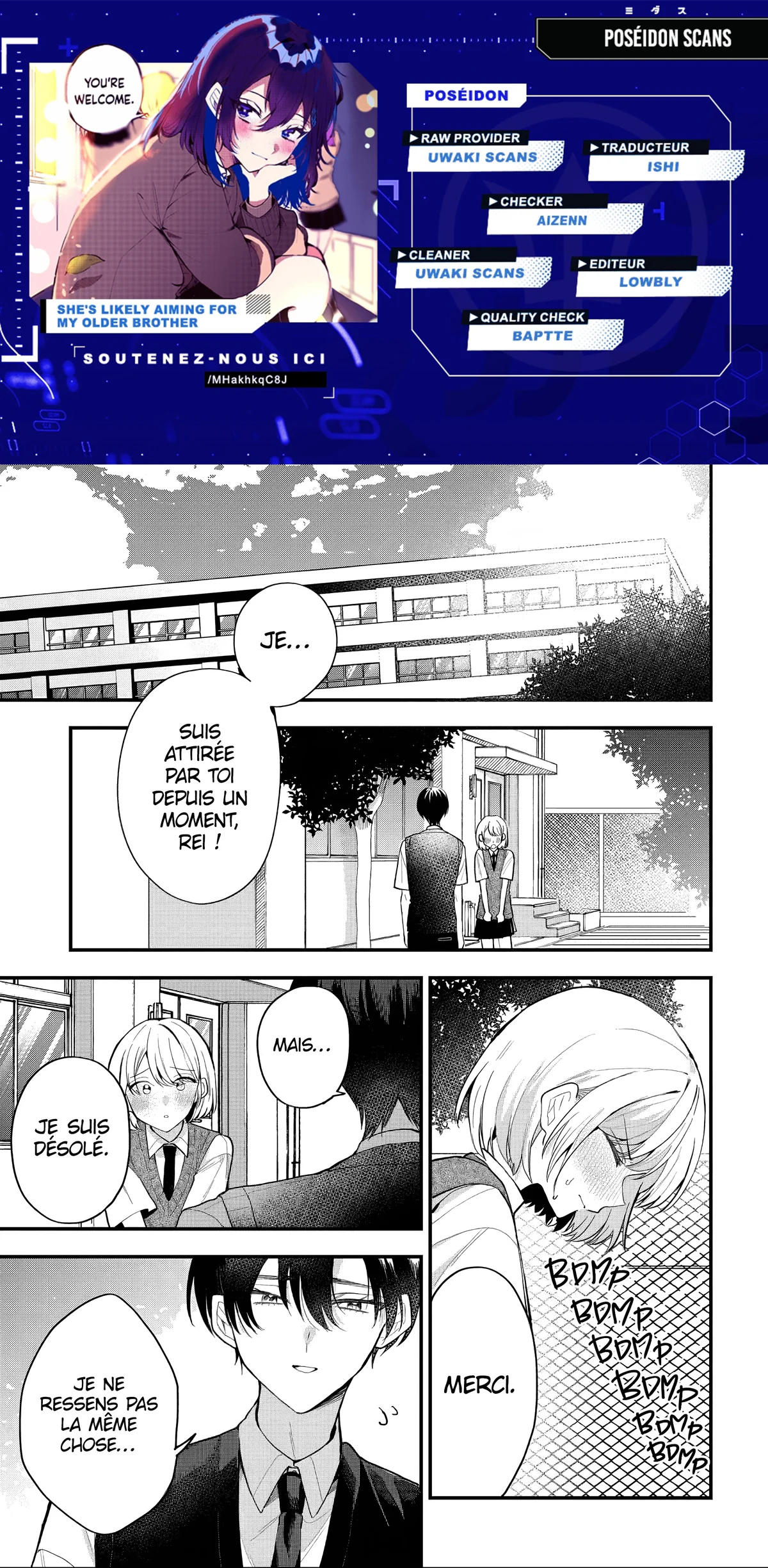 She's Likely Aiming for My Older Brother Chapitre 13 - Page 1