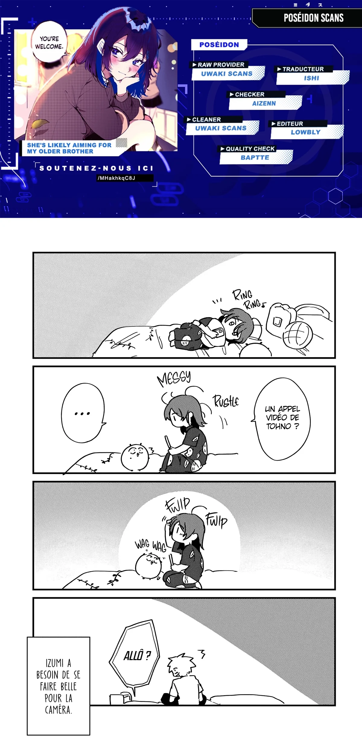 She's Likely Aiming for My Older Brother Chapitre 18.5 - Page 1