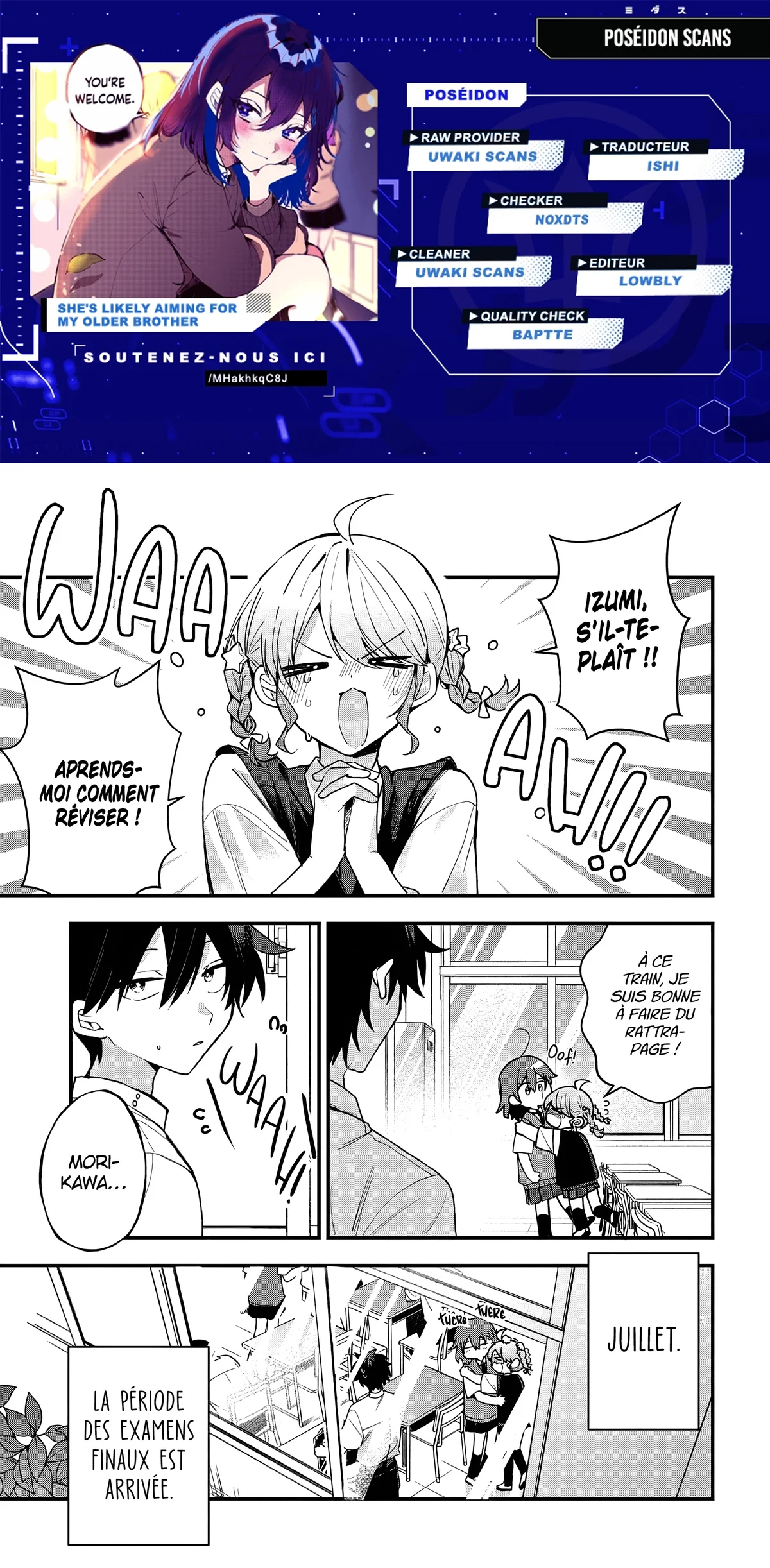 She's Likely Aiming for My Older Brother Chapitre 19 - Page 1