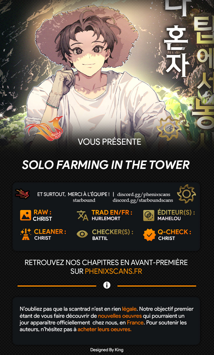 Solo Farming In The Tower Chapitre 70 - Page 1