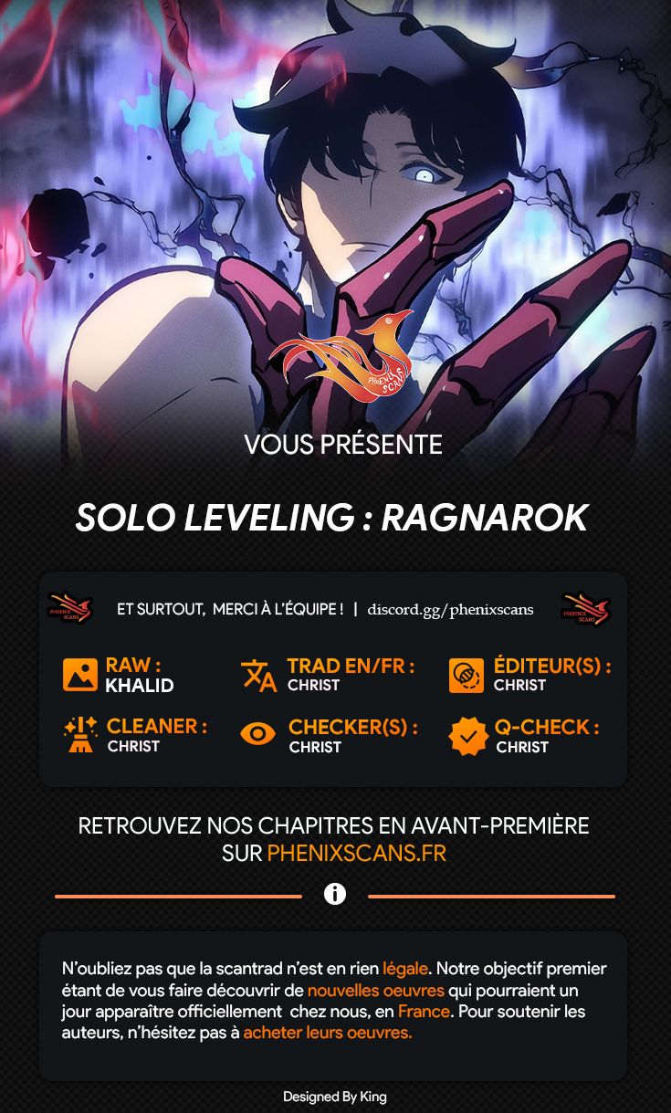 Solo leveling : Ragnarok Chapitre 3 - Page 1