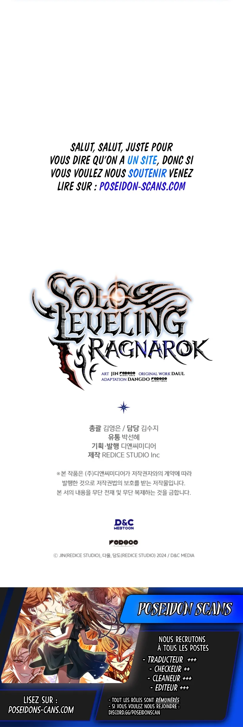 Solo leveling : Ragnarok Chapitre 67 - Page 15